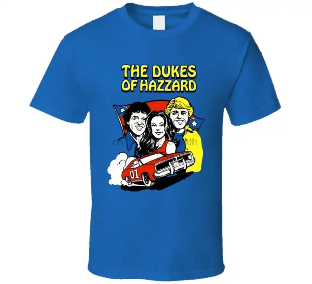 Футболка для ТВ шоу Dukes Of Hazzard 80s|Мужские футболки| |