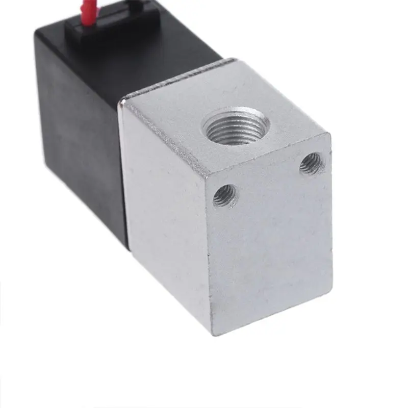 2V025-06 Solenoid Valve DC 24V 1/8" Normally Closed Electric for Water Air