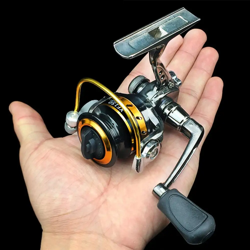 

2019 Mini Spinning Reel Portable Right/Left Swap Handed Fly Fishing Reel Super Light Fishing Raft Wheel
