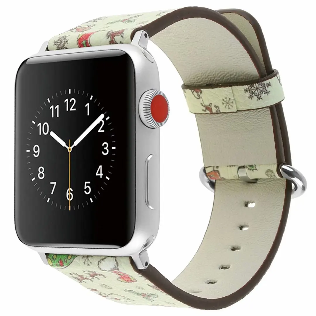 Ремешок из натуральной кожи для Apple Watch 42 мм серия 5 4 3 2 1 ремешок 44 мм 42 мм 38 мм 40 мм ремешок для iwatch 4 3 2 браслет