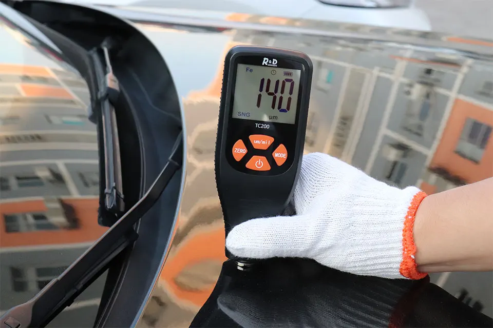 de revestimento 0.1 mícrons 0-1500 testador de