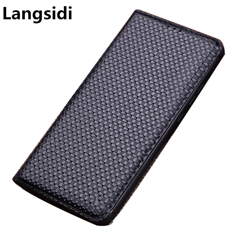 

Genuine leather magnetic mobile phone bag for Google Pixel 2 XL flip cover for Google Pixel 2 phone case standing phone bag