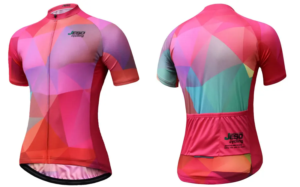 Cycling Jersey Women Breathable Short Sleeve Bike jersey MTB Mountain Road Tops Qick-dry Maillot Ciclismo  Bicycle Shirts