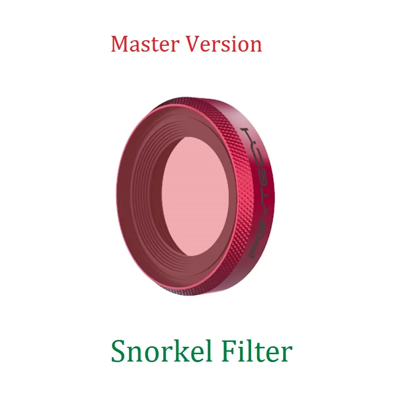 Snorkel Filter PGYTECH трубка для ныряния фильтр объектива основная версия для DJI OSMO аксессуары для экшн-камеры - Цвет: Snorkel Filter