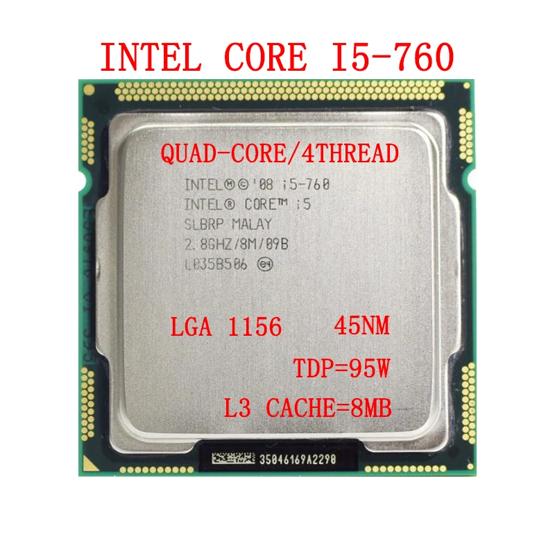 Core tm i5 cpu 760. Лучшие процессоры на 1156. i5 760.