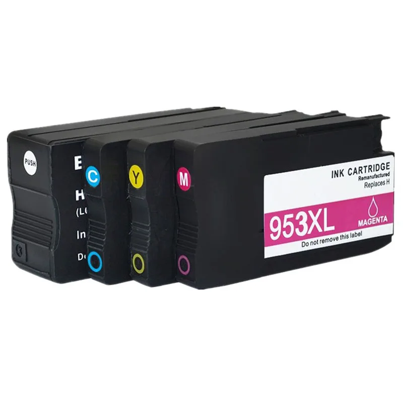 4Pk совместимый чернильный картридж 953 953Xl для струйного принтера Hp Pro 7740 8210 8218 8710 8715 8718 8719 8720 8725 8728 8730 8740 принтер для Hp953
