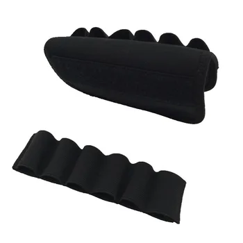 

Tactical Rifle Butt Stock Cheek Rest Pouch Bullet Bag 12 Round Gauge Shotgun Shell Holder
