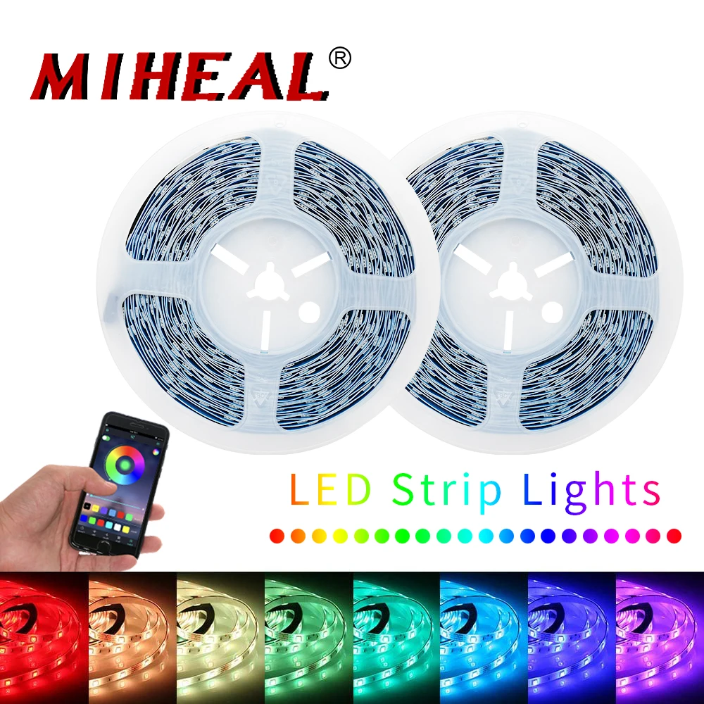 Светодиодная RGB светильник та SMD 5050 с Wi Fi 12 В постоянного тока 5/10/20 м|Светодиодные
