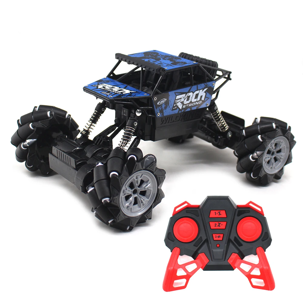 Rock Crawler 1:16 4WD Drift RC автомобиль Радиоуправляемый игрушечный автомобиль Радиоуправляемый трюковый автомобиль со звуком, Универсальный светильник 2355