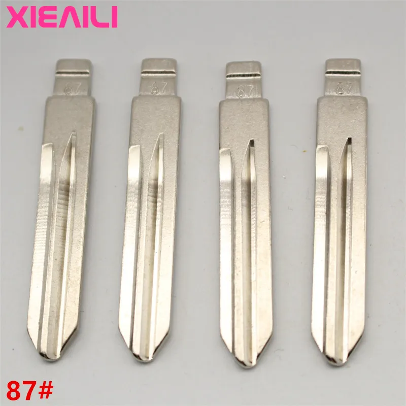 Металлическая заготовка XIEAILI 50 шт./лот 87 # необработанный откидной ключ KD