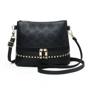 

Women Girls Leather Hollow Shoulder Crossbody Bag Tote Messenger Satchel