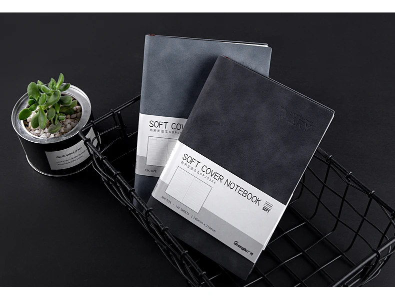 

Роскошный блокнот Guangbo, канцелярские принадлежности в стиле «Ретро» записей для работы в офисе, ежедневный офис, 144 стр, утолщенное расписание, подарок для студентов