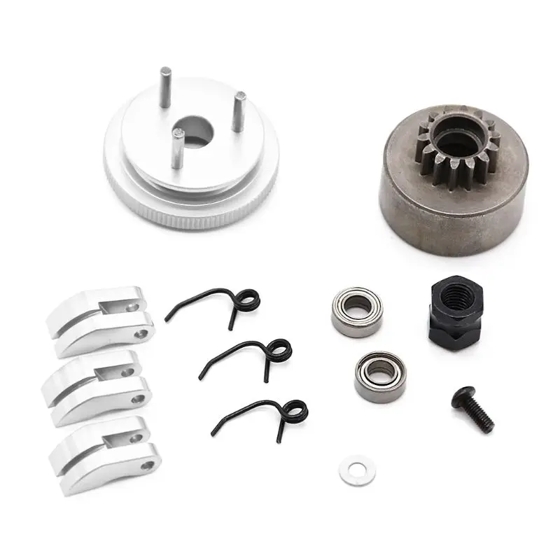 До 14 ти лет Шестерни блок маховика 1/8 RC автомобиль подшипник колокол сцепления обувь гайка пружины набор