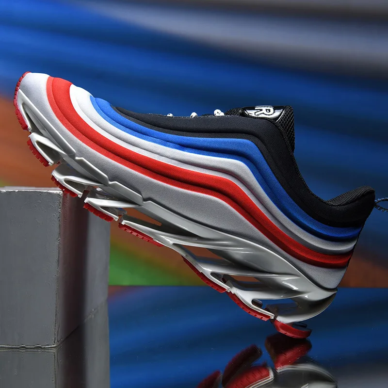

2019 Autumn And Winter MEN'S SHOES Large Size Athletic Shoes Breathable Versatile Men Casual Running Shoes Korean-style Trendy S