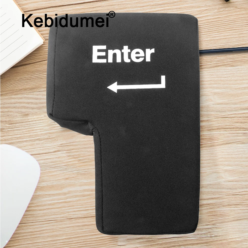 Pillow Computer-Button-Return Usb Enter Offices Kebidumei Decompression Stress Soft Key