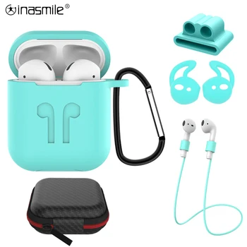 

2/5PSC Perfect Case For airpods 2 1 skins Shockproof For Apple Air pods 1 Earphone Protective Cover Waterproof Cases accessories