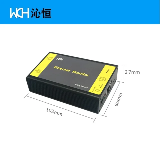 Hálózati Elemző Hordozható Kézi Ethernet Analizátor Adatfoglalási Csomaggyűjtő Port Monitor - Image 5