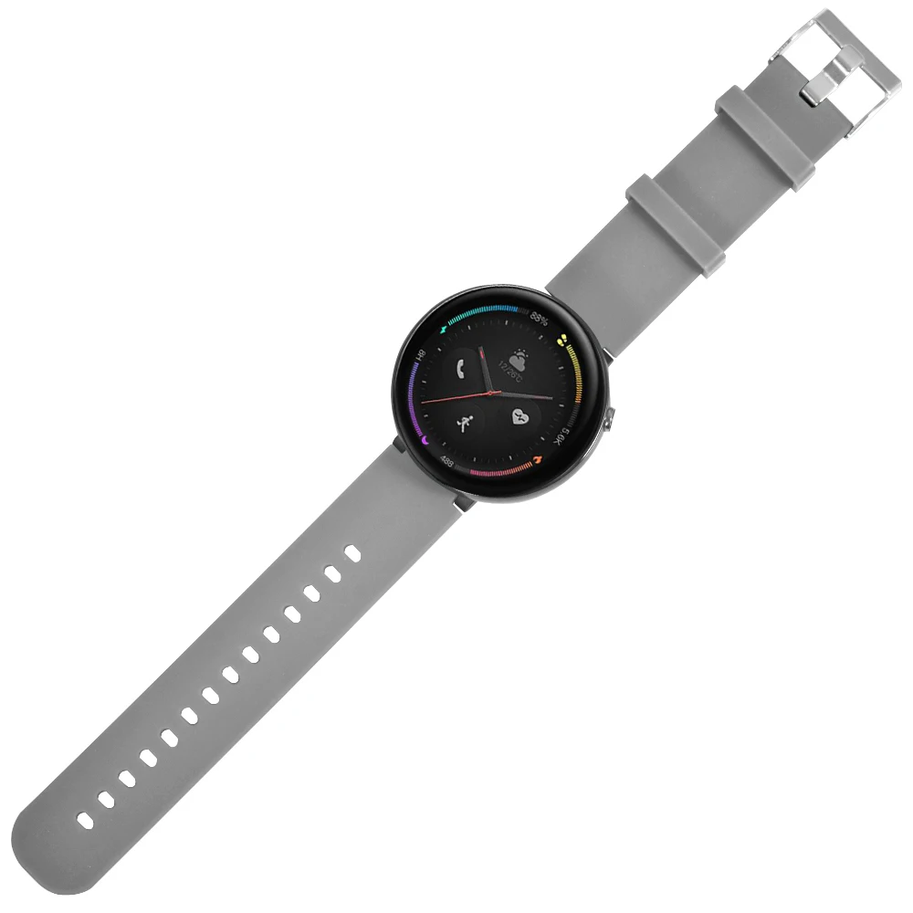 Смарт часы браслет ремешок для Amazfit 2 A1807 часы силиконовый браслет для Huami Amazfit A1807 Verge 2