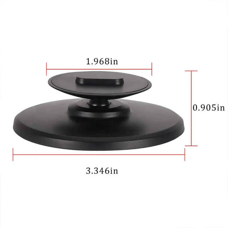 360 Rotation Adjustable Magnetic Mounting Bracket Base Stand Holder for Amazon Echo Spot Smart Speakers Accessories