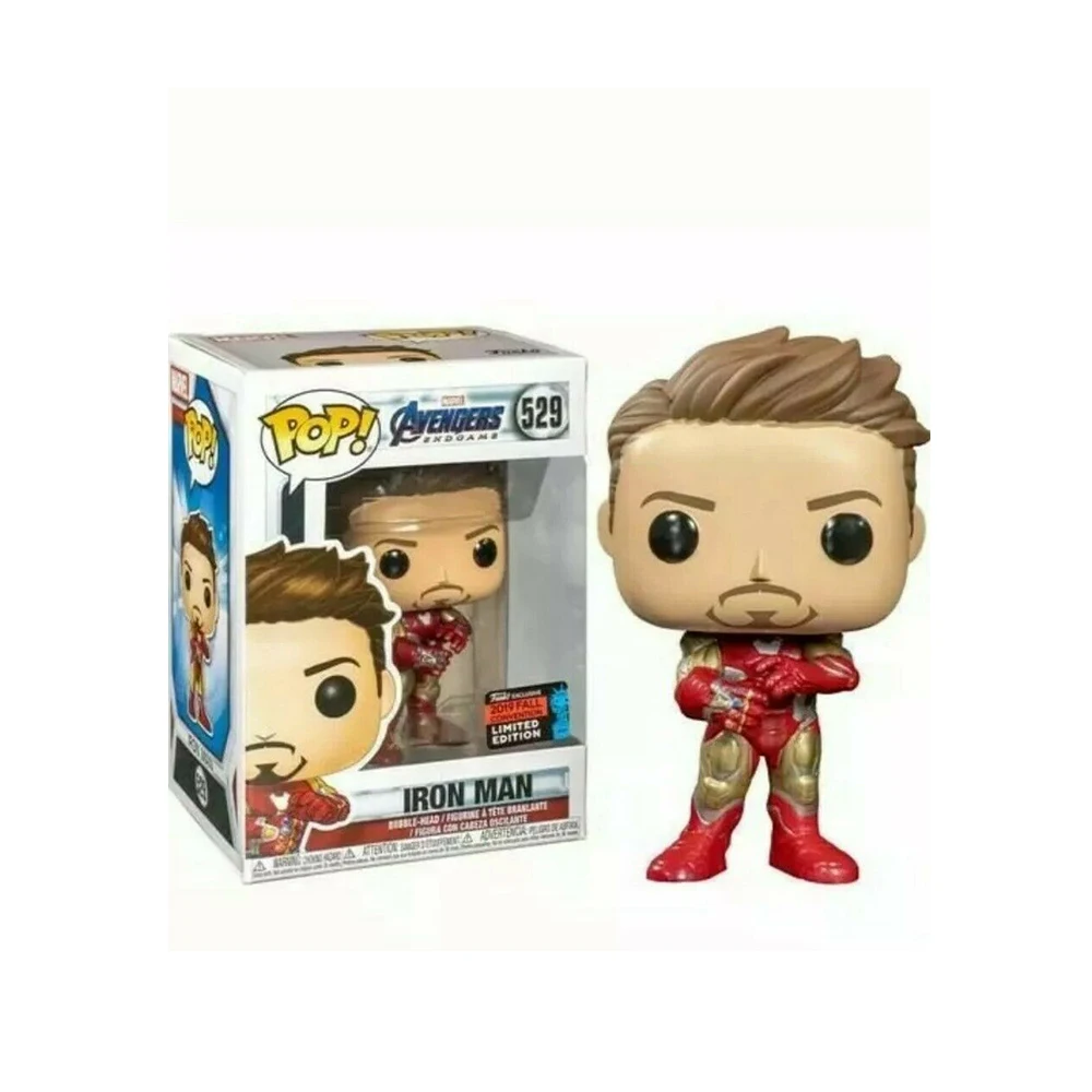 FUNKO POP iron man Mark I Marvel Studio Лето эксклюзивный SDCC фигурки модель игрушки для детей подарки на Рождество и день рождения