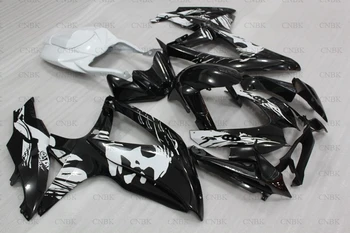 

Bodywork for Suzuki GSXR600 08 10 GSX R 750 Full Body Kits 2010 GSXR-750 Full Body Kits 2008 - 2010 K8 Black White girl