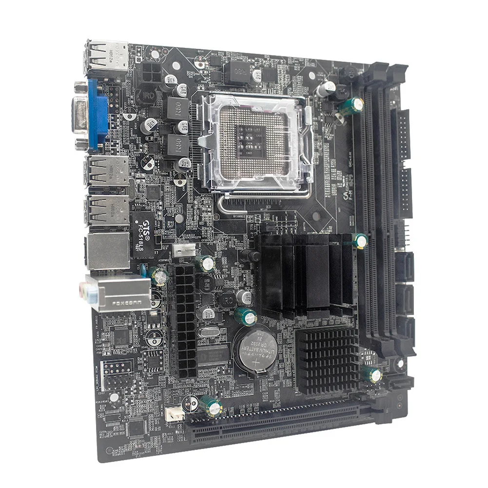 Новые Intel G41 разъем LGA 771/775 материнская плата M блок питания ATX 8 ГБ 2 DDR3 1066 1333 для Ксеон LGA771 LGA775 настольная материнаская плата