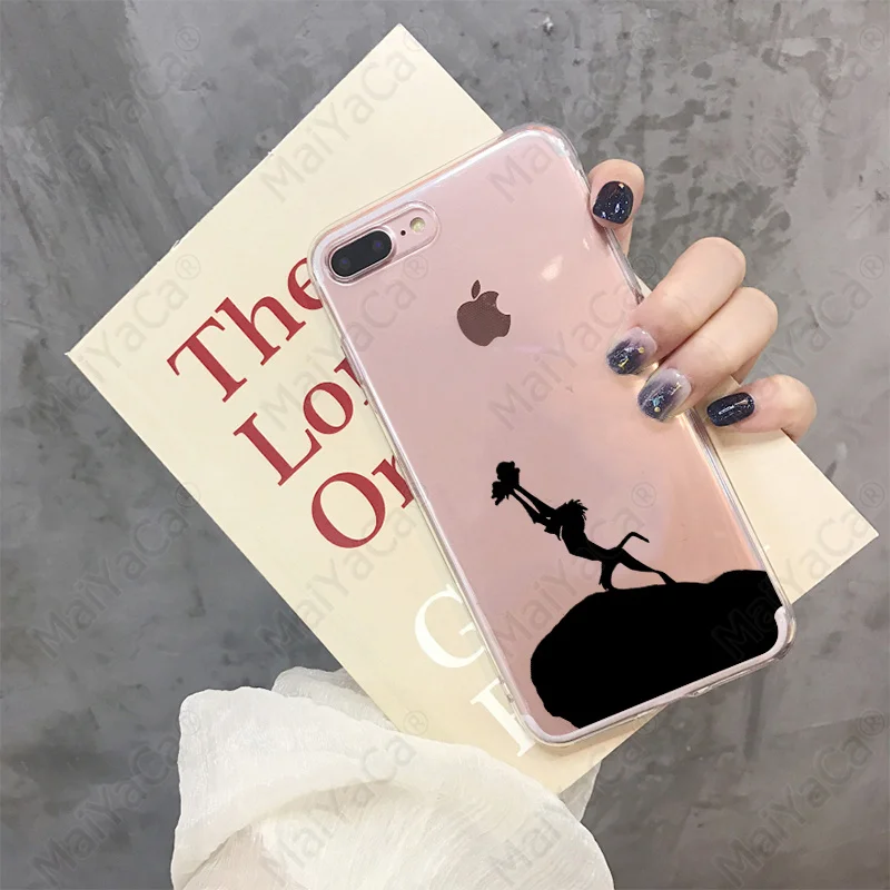 A16 Lion King Pumba Hakuna Matata Проектор DIY чехол для Apple iPhone 11 pro max 8 7 6S Plus X XS MAX 5 5S SE XR 11 PRO максимальный чехол - Цвет: A16