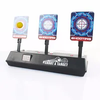 Auto-Reset Electric Target For Nerf Guns Bullets Toys For Beads Blaster Gun Toy Parts High Precision Scoring Practice Target 2