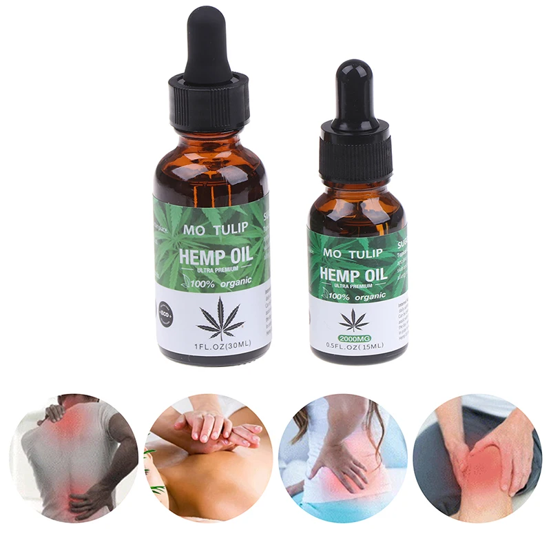 30/15 мл органическое масло из конопли CBD 2000 мг био-активные Семена Конопли экстракт