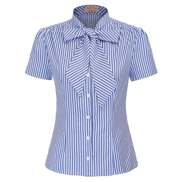 Cool Womens Striped Blue Tunic