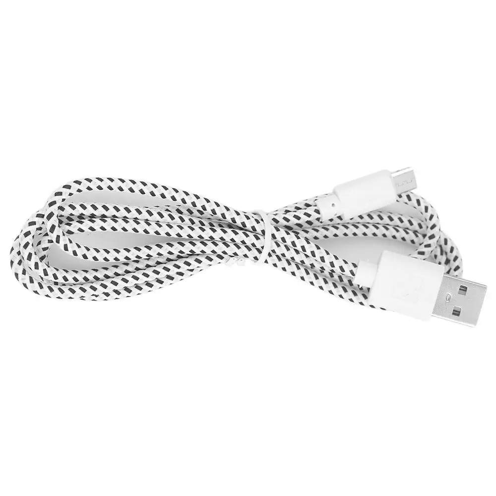 Белый светильник максимальный выход 2.1A V8 Micro 2 0 USB плоский кабель для зарядки и