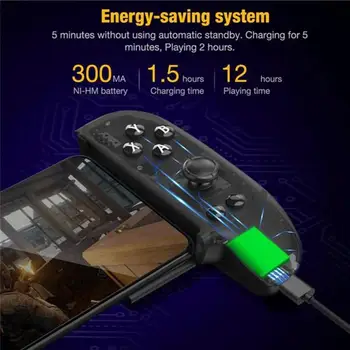 

Upgraded Saitake 7007F Wireless Bluetooth Game Controller Telescopic Gamepad Joystick for Samsung Xiaomi Huawei Android Phone PC