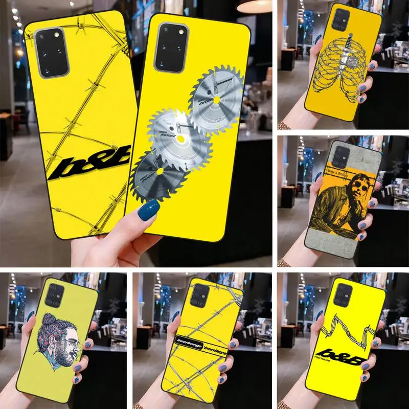 Чехол для телефона Post Malone Beerbongs Samsung Galaxy S21 Plus Ultra S20 FE M11 S8 S9 plus S10 5G lite 2020 | Мобильные
