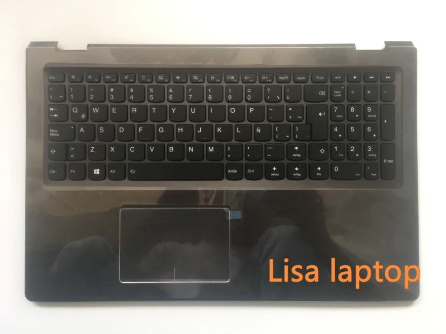 FLEX 4-15 Йога 510-15 испанская клавиатура для lenovo ноутбука ладонь мышь 5CB0L66124