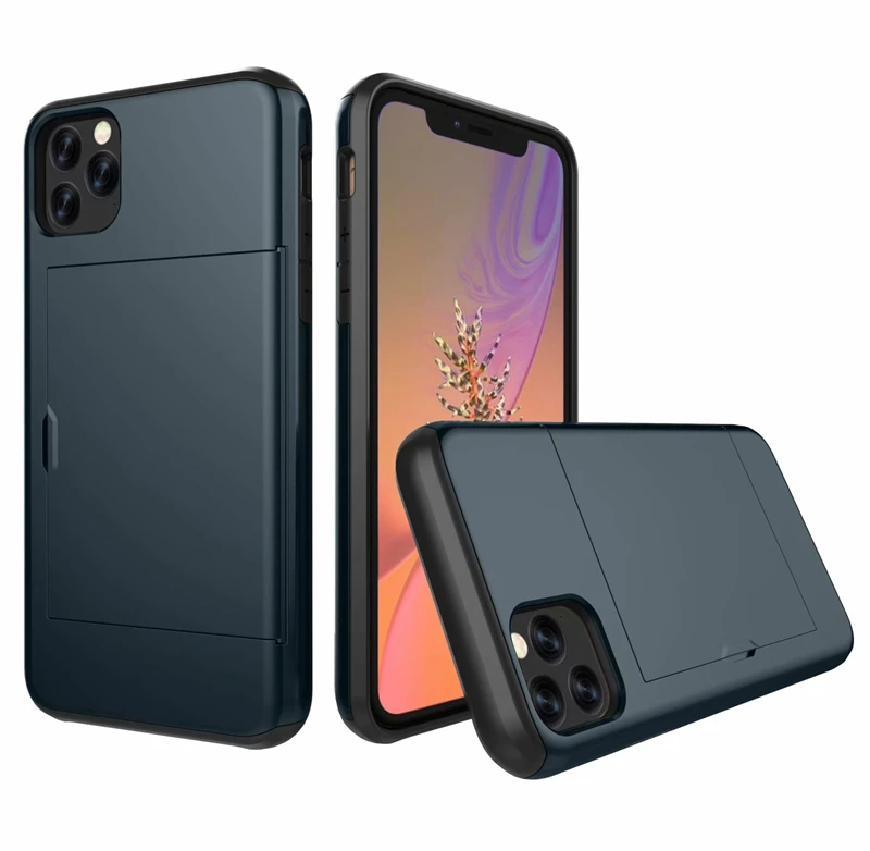 Чехол для iPhone 11 Pro Max XS X XR, защитный чехол-кошелек с отделениями для карт, чехол для IPhone 7, 8, 6, 6s Plus, 5, 5S, ударопрочный чехол из ТПУ