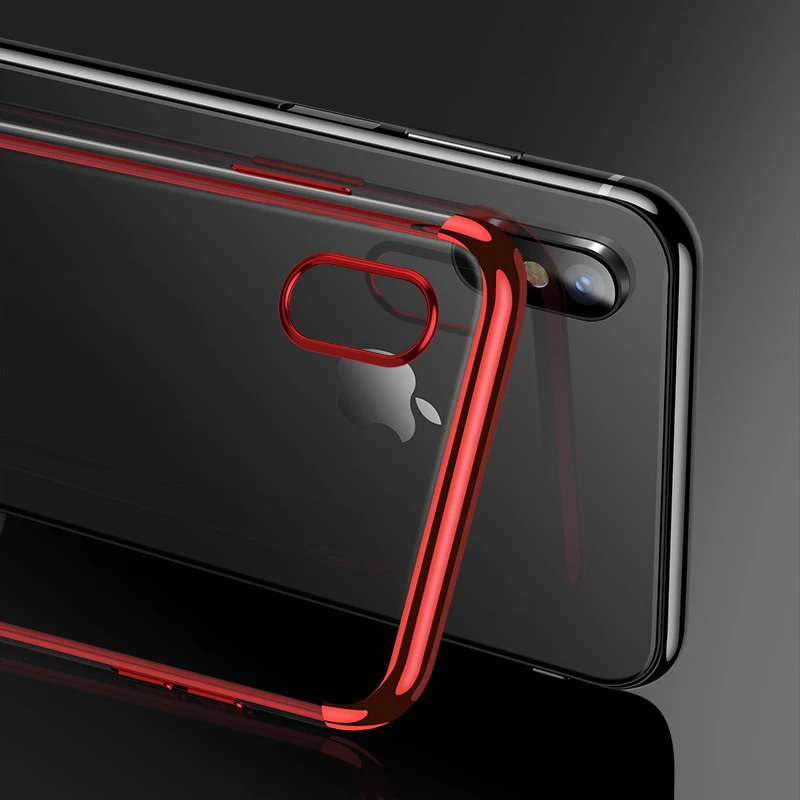 Чехол для iPhone 12 мягкий силиконовый прозрачный чехол из ТПУ 11 Pro X XR XS Max 7 8 6 6S Plus SE2020