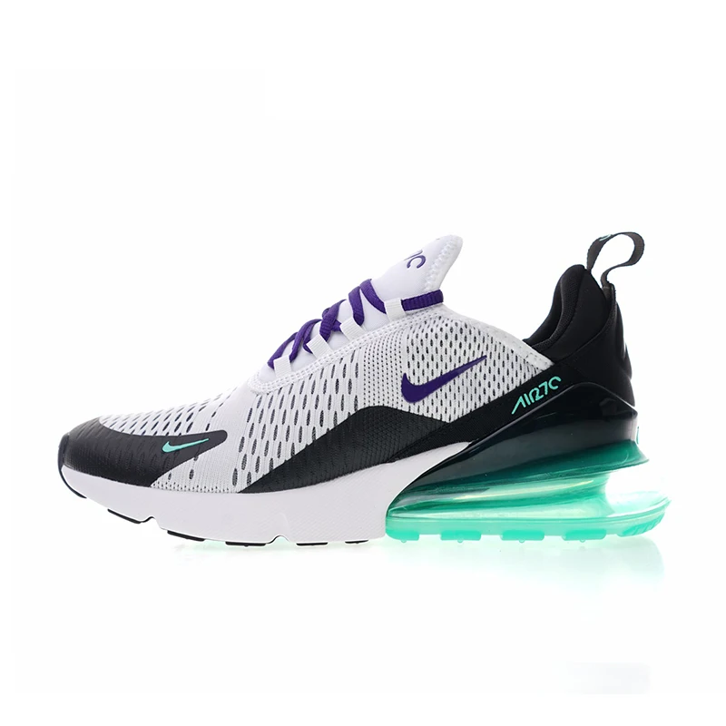 Аутентичные женские кроссовки для бега Nike Air Max 270, Классические дышащие удобные нескользящие уличные кроссовки высокого качества AH6789 - Цвет: AH6789-103