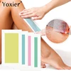 Yoxier Hair Removal Wax Paper Skin Care Natural Beeswax Body Professional Hair Remover Glue Body Beauty Tool 20pcs=10sheets 1