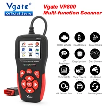 Vgate VR800 OBD2 Auto Code Reader Scan Tools Met Russische Automotive Obd 2 Diagnostische Auto Scanner Tool Pk AS500 Elm 327 V 1 5