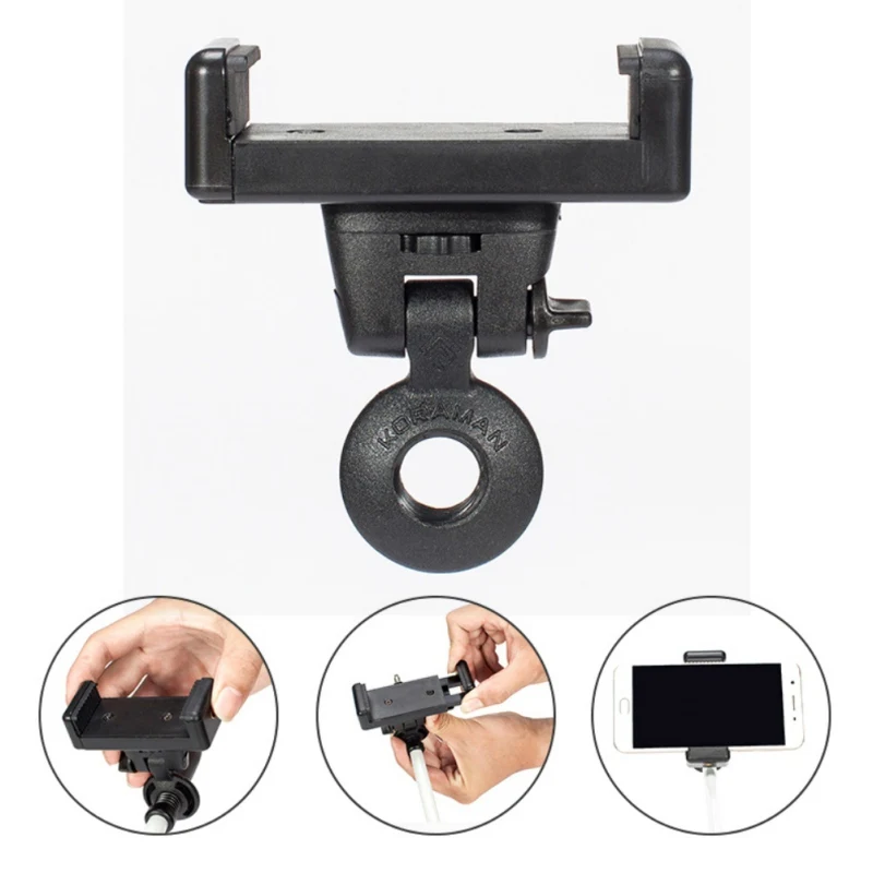 

Phone Mount Holder Bracket Adapter Clip Extension Pole Phone Clip Trekking Pole Phone Camera Clamp Bluetooth Remote Shutter Clip