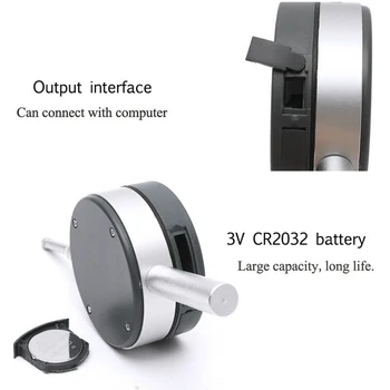 

1*Digital Indicator 0.01mm Range 0-25.4mm Digital Dial Test Indicator Precision Gauge Waterproof Practical New