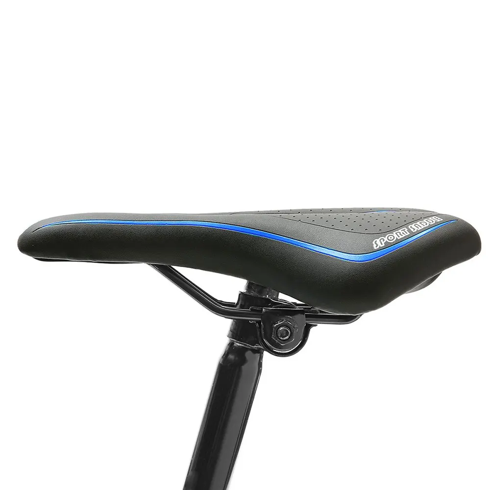 Подушка на седло для горного велосипеда, велосипедное мягкое дышащее сиденье черного цвета, аксессуары для спорта на открытом воздухе