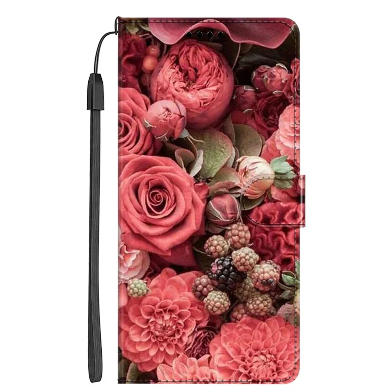 Magnetic Flip Wallet Leather Phone Case - Premium Book Cover Design