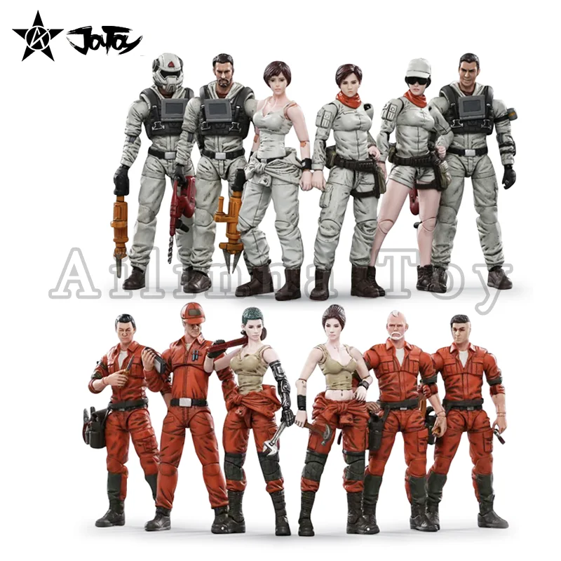 Экшн-фигурка JOYTOY 1/18 3 75 дюйма (6 шт./компл.) коллекционная Игрушечная модель команды