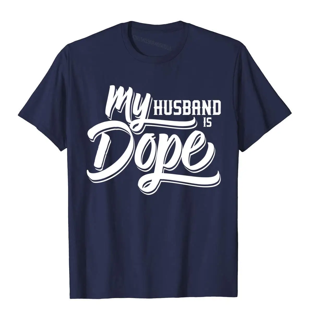 My Husband Is Dope Husband Sweatshirt__B10464navy