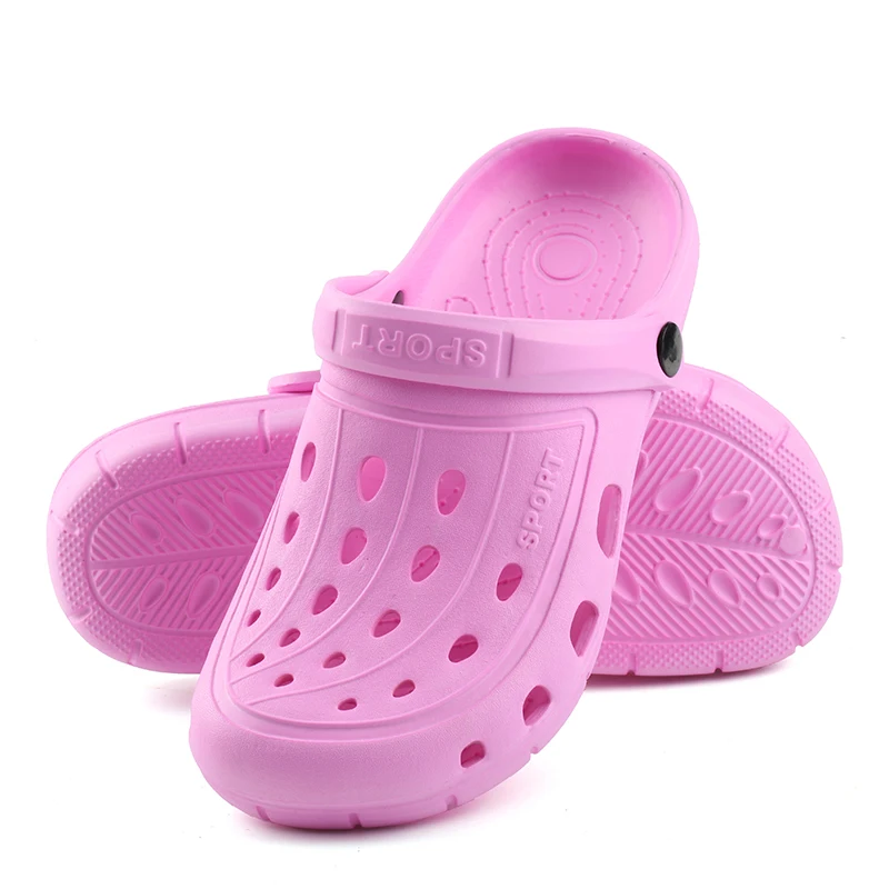 Женские садовые шлепанцы классические сандалии для сада и пляжа тапки воды