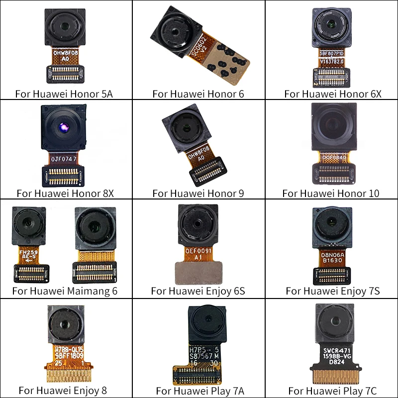 Фронтальная камера с модулем шлейф запасная часть для huawei Play 7A 7C Enjoy 6S 7S 8 фронтальная камера для huawei Honor 6 6X8X9 10