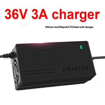 

cutom 36v 3A charger for 10S 42v Lithium ion Lipo 12S 43.8V lifepo4 15S 42V LTO battery charger lead acid battery