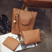 3 шт., набор женских сумок, сумки-мессенджеры, дамская модная сумка через плечо, дамская сумка из искусственной кожи, повседневная женская сумка-шоппер, сумка-тоут, женская сумка# N