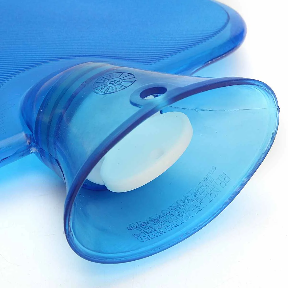 2000ml Hot Water Bottle Bag PVC Rubber Hot Water Bottles Winter Portable Hand Warmer Feet Hot Water Storage Bags Color Random